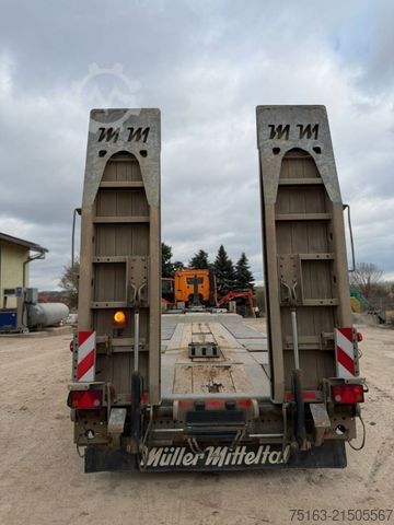 Niskopodna prikolica MÜLLER-MITTELTAL Tiefladeanhänger T 3 Profi 30,0 Tiefladeranhänge