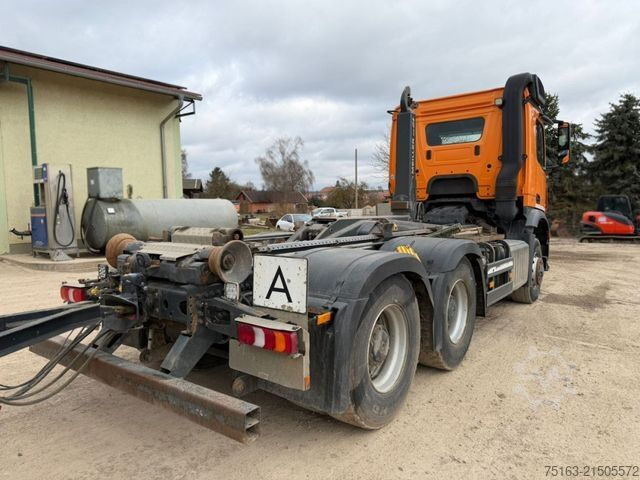 Roll-off kiper kamion MERCEDES-BENZ Arocs 2651 6x6 HAD Abrollkipper Meiller RS21/55