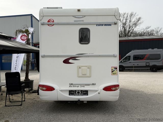 Kamper z alkową EURAMOBIL Activa One 630 LS AHK, Markise, Solar, SAT/TV