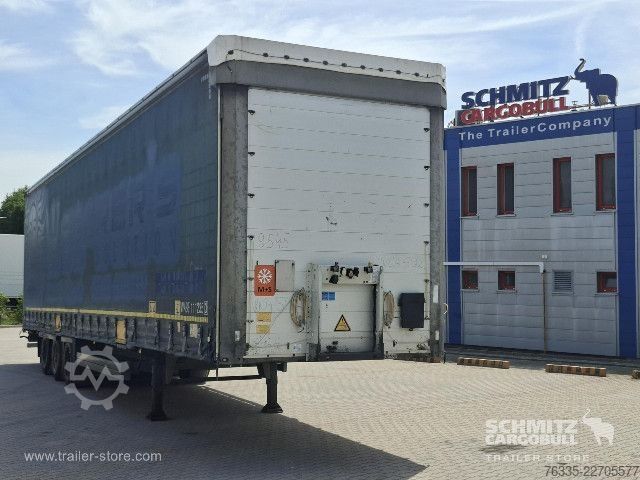 Trailer semi terbuka dengan terpal Schmitz Cargobull Curtainsider Mega