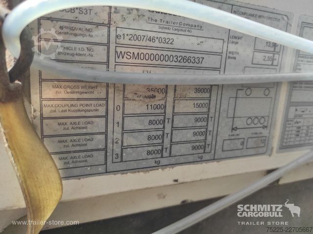 Naczepa otwarta z plandeką Schmitz Cargobull Curtainsider Standard