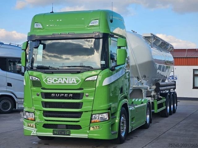 Tractor estándar SCANIA R 460*SPITZER SILO*WENIG KM*ACC*KOMPRESSOR*TOP