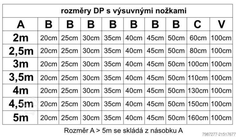 GLATTER BANDFÖRDERER 400 x 30 cm Havai Park, s. r. o. 