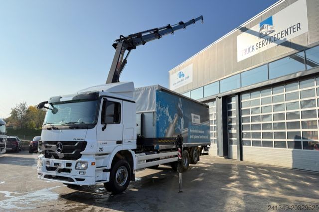 Auto-dizalica montirana na kamionu MERCEDES-BENZ Actros 2548 6x2 Hiab 244-5
