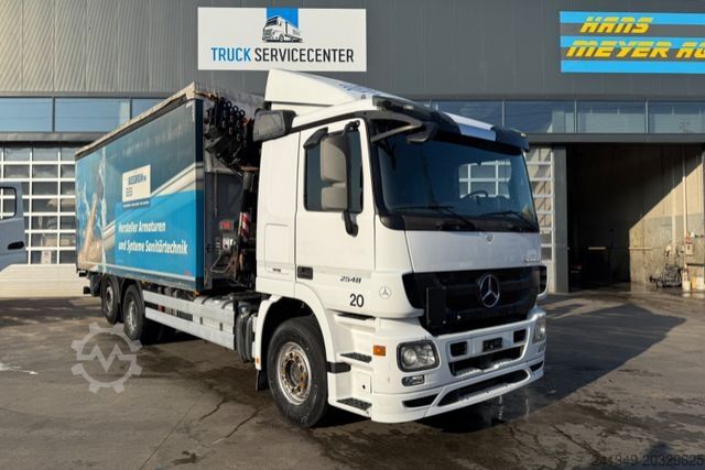 Auto-dizalica montirana na kamionu MERCEDES-BENZ Actros 2548 6x2 Hiab 244-5