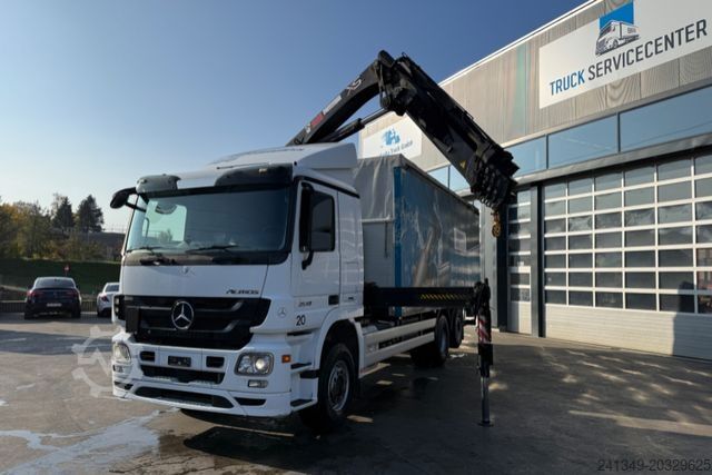 Auto-dizalica montirana na kamionu MERCEDES-BENZ Actros 2548 6x2 Hiab 244-5