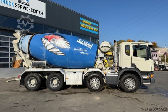 Kamion mikser za beton SCANIA P410 8x4 Liebherr 9m3