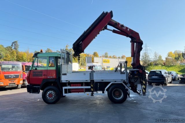 Gru montata su autocarro STEYR 19S360 4x4 HMF2230-7
