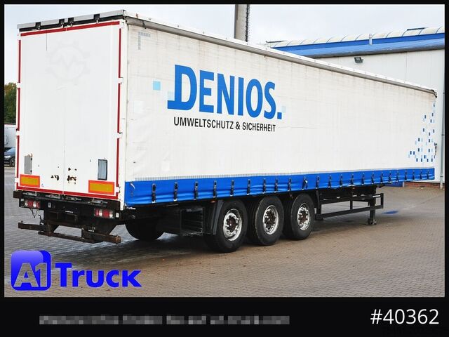 Semiremorcă deschisă cu prelată KRONE SD Tautliner, Standard, Liftachse