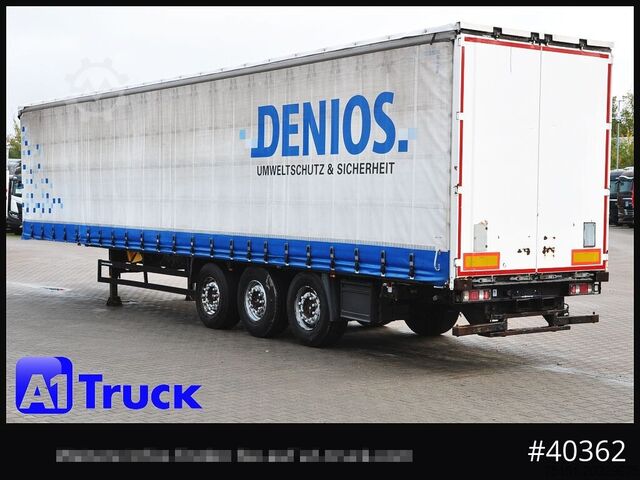 Semiremorcă deschisă cu prelată KRONE SD Tautliner, Standard, Liftachse
