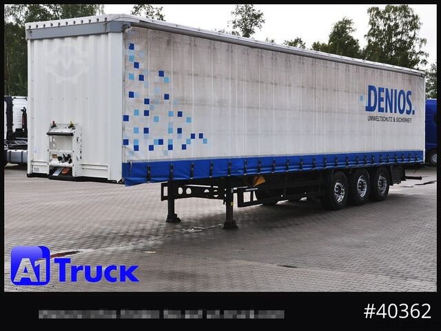 Semiremorcă deschisă cu prelată KRONE SD Tautliner, Standard, Liftachse