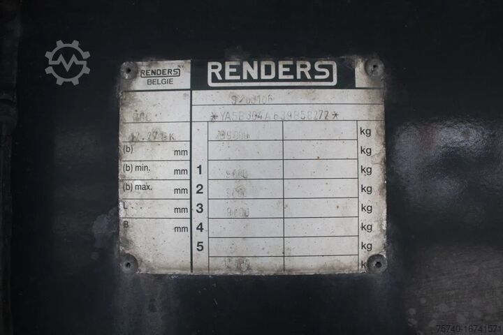 Refrigerated/frozen transport Renders MEAT + 3x BPW + CARRIER