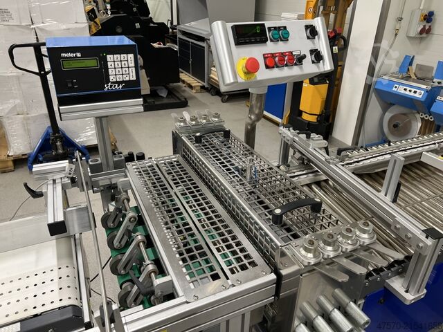 Stroj za zgibanje in zgibanje Heidelberg Stahlfolder + Popp Maschinenbau SRT + MWS