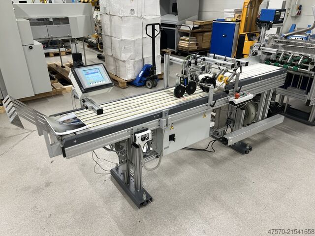 Stroj za zgibanje in zgibanje Heidelberg Stahlfolder + Popp Maschinenbau SRT + MWS