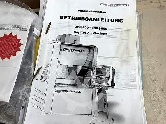 CNC apdirbimo centras OPS INGERSOLL OPS 650