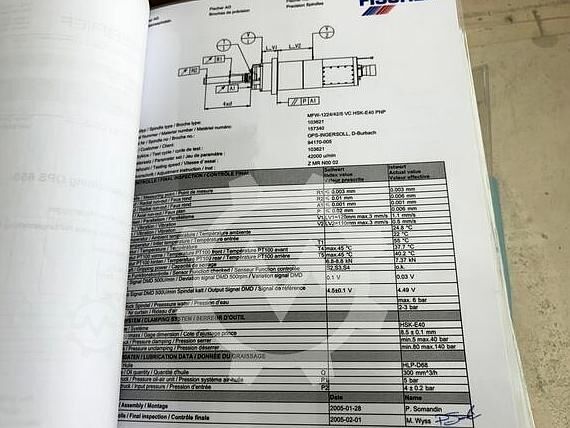 CNC apdirbimo centras OPS INGERSOLL OPS 650
