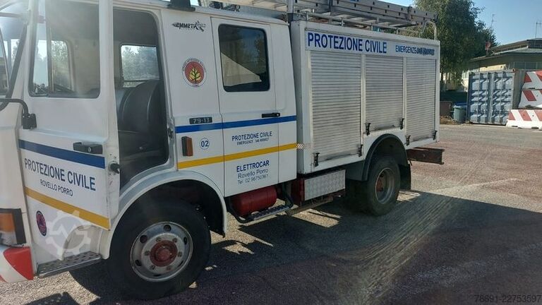 Specialios paskirties sunkvežimis Iveco FIAT 79.13  - 7 posti - Protezione civile -