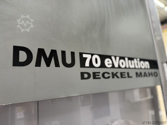 Universellt bearbetningscenter Deckel Maho DMU 70 eVolution