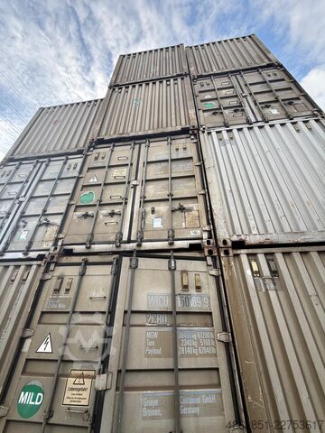 Sjöcontainer  20DV Bulk Container 20FT Seecontainer