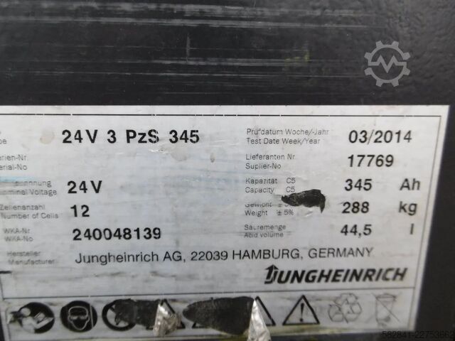 Manuel stabler JUNGHEINRICH ERC 214z G115-250 ZZ