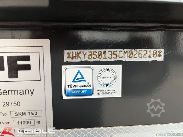 Полуприколка кипер KEMPF SKM 35/3 - 26m³ Kippermulde Alu*E-Verdeck*Alcoa*