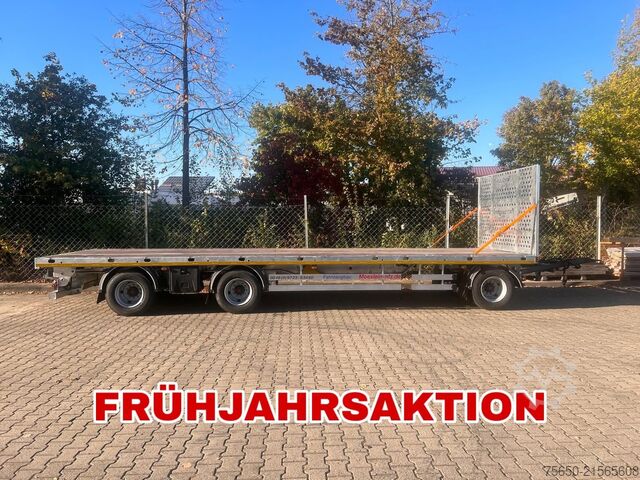 Ανοικτό ρυμουλκούμενο Möslein T 3 Plato 10,5 m  3 Achs Jumbo- Plato- Anhänger 10,50 m, Mega