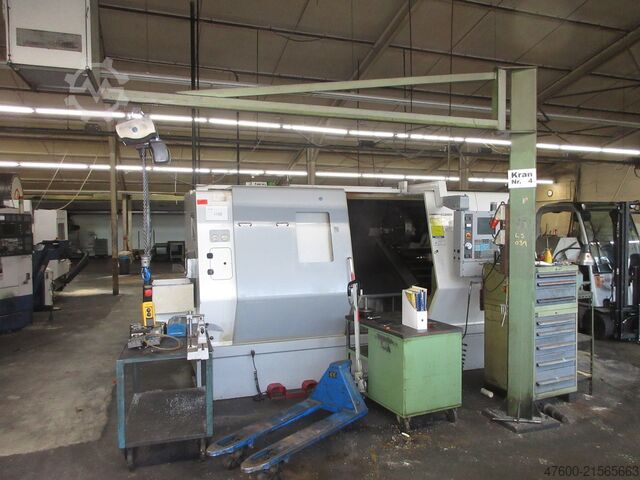 Кран со стрелой на опоре Кран с поворотной стрелой Цепная таль Abus LS Kran Drehkran Hallenkran 125KG Abus Kettenzug L 3m NL 125Kg H 3m