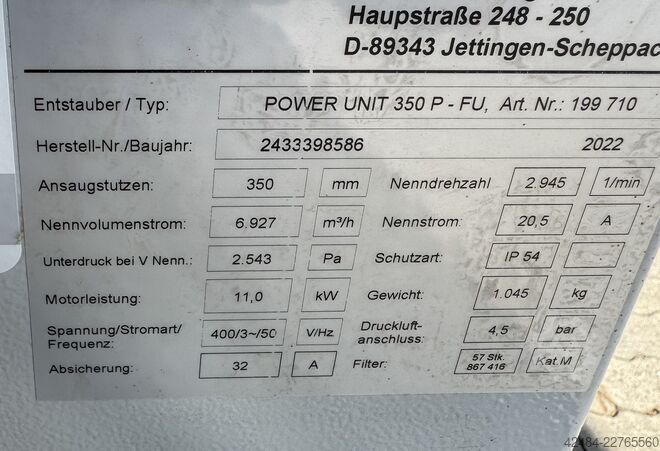 Máy hút bụi di động AL-KO Power Unit 350P - FU