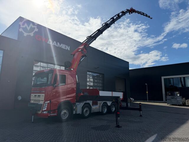 واجب ثقيل Volvo FH 460 8x4 Palfinger PK 92002+Fly jib,winch Euro 6