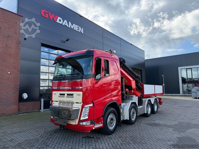 واجب ثقيل Volvo FH 460 8x4 Palfinger PK 92002+Fly jib,winch Euro 6