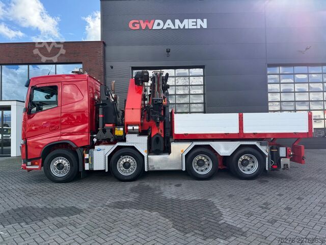 واجب ثقيل Volvo FH 460 8x4 Palfinger PK 92002+Fly jib,winch Euro 6