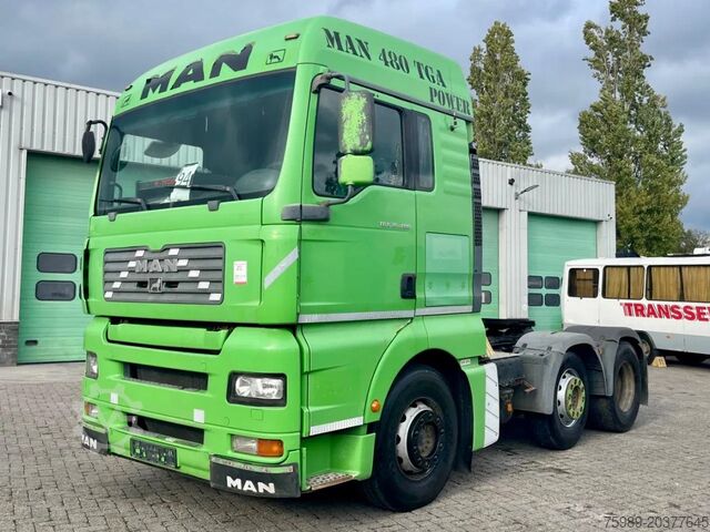 Standar-SZM MAN TGA 26.480 Manual 6x2, PTO/ Hydrauliek