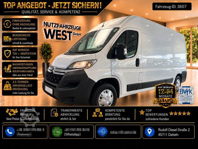 Фургон з високим дахом Citroën Jumper Maxi Hoch+Lang*L3-H2*Garantie*150Ps*