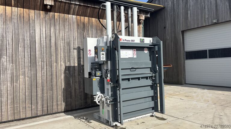 Paper baler, paper compactor, press HSM V-Press 860 Plus