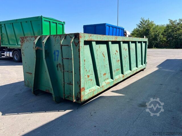 Kontejner s kavljem  CONTAINER SCARRABILE SEMINUOVO A CIELO APERTO
