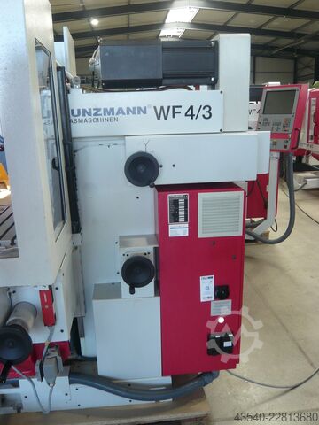 Fräsmaschine Kunzmann WF4/3 TNC 320 wenig Betriebsstunden