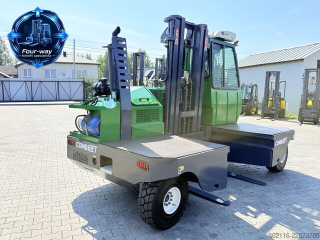 Dört yollu forklift Combilift C5000SL GAS TRIPLEX 5500 AIR CONDITIONIN