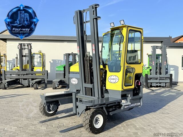 Dört yollu forklift Combilift C3000XL GAS DUPLEX 4550 SIDE SHIFT