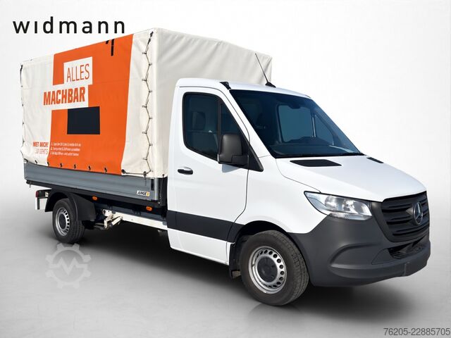 Curtain sider van Mercedes-Benz Sprinter 315 CDI Pritsche Plane KlimaA