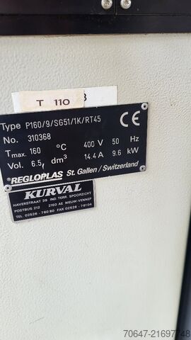 Aparat de temperare 9,6 kW - 2 bucăți Regloplas P160/9/SG51/1K/RT45