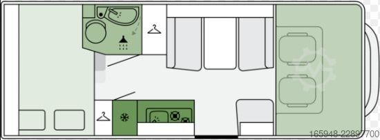 Alcove camper ETRUSCO A 7300 DB *140 PS*