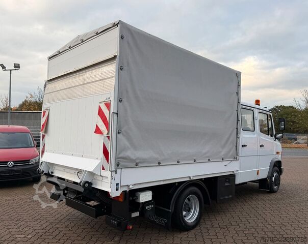 Schuifzeil bestelwagen MERCEDES-BENZ Vario 614 D DoKa PP/ DPF/ LBW 1.0t/ AHK/ Org. KM