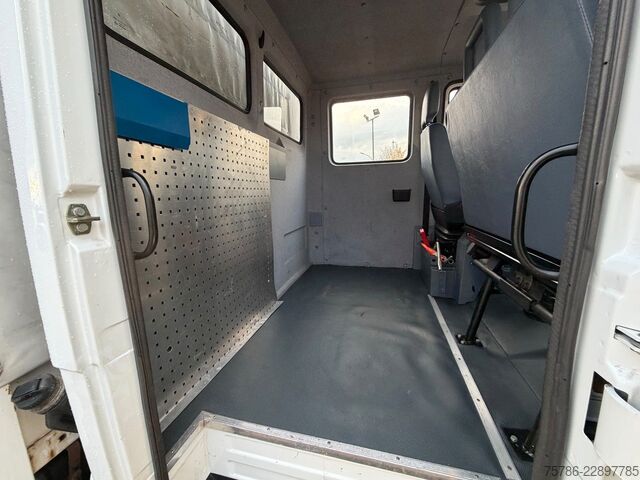 Schuifzeil bestelwagen MERCEDES-BENZ Vario 614 D DoKa PP/ DPF/ LBW 1.0t/ AHK/ Org. KM