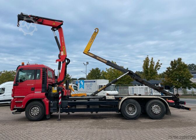 Autolaadkraan MAN TGS 26.400 6x2 BL/ Pk 17001 5+6+Funk/ AC/  AHK