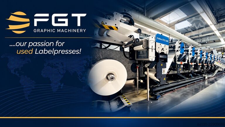 FGT Graphic Machinery - Labelpress GALLUS ECS 340