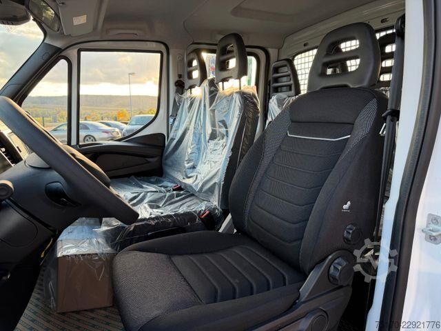 Camion à plateau double cabine Iveco Daily 35S14 Doka, Pritsche, Klima, AHK