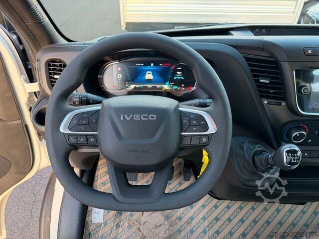 Camion à plateau double cabine Iveco Daily 35S14 Doka, Pritsche, Klima, AHK