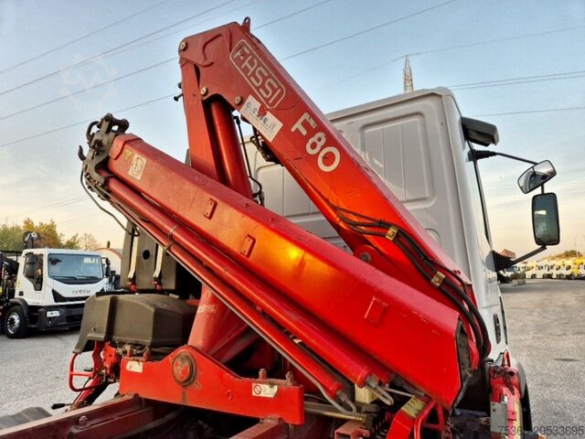 Kamion me vinç dhe kiper Iveco EUROCARGO 120E24 K