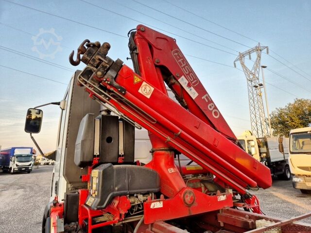 Kamion me vinç dhe kiper Iveco EUROCARGO 120E24 K