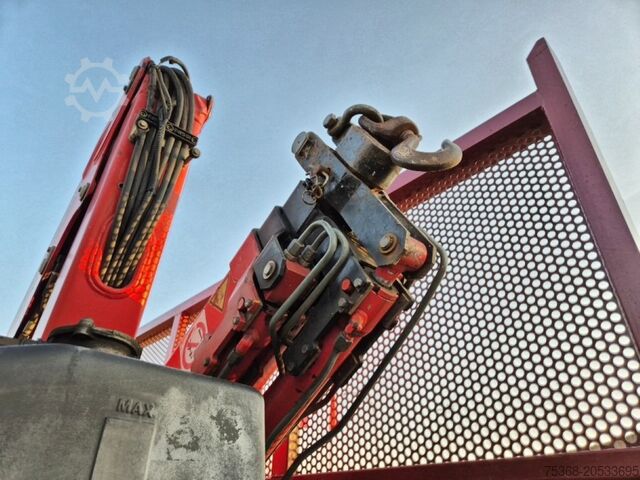 Kamion me vinç dhe kiper Iveco EUROCARGO 120E24 K